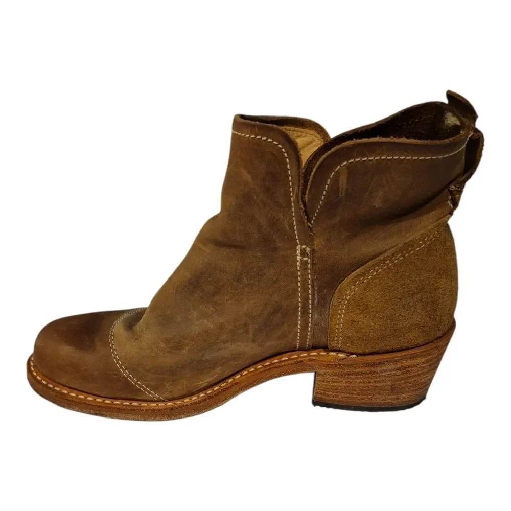Timberland USA Made Brown Western Style Boot Womens 9 M